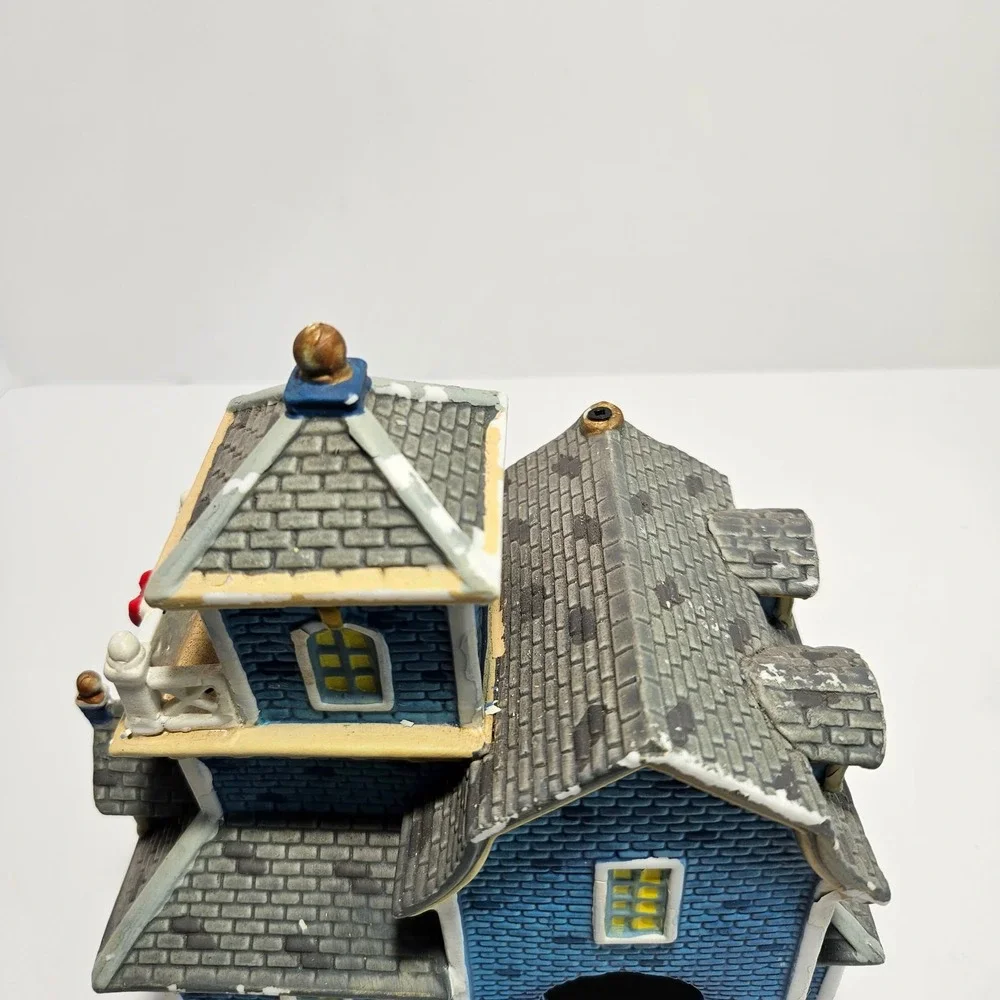 Lemax Plymouth Corners Hanson & Sons Sailmakers Lighted Building 2006 65383